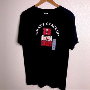 Old Navy L What’s Crackin? Graphic Tee